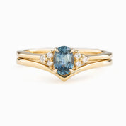 Teresa Ring, 0.60ct Montana Sapphire