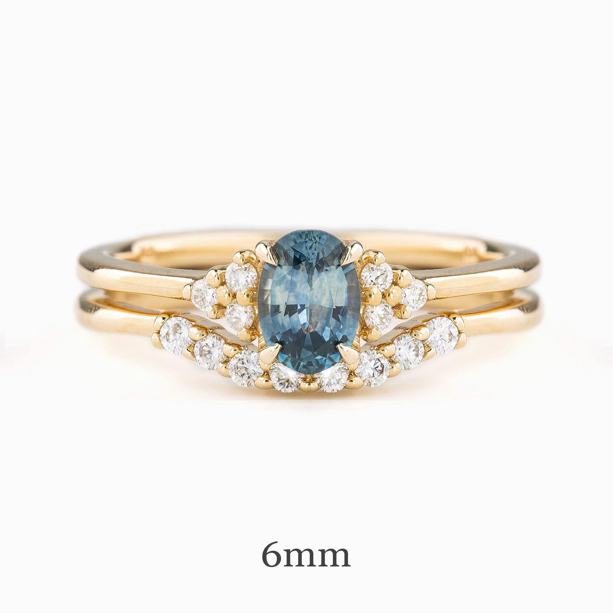 Teresa Ring, 0.60ct Montana Sapphire