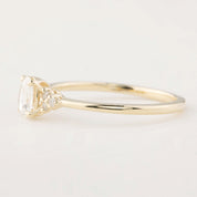 Teresa Ring, Oval Rose Cut Diamond