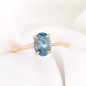 Nina Ring, 1.30ct Montana Sapphire