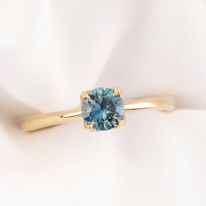 Sara Ring, 0.64ct Montana Sapphire