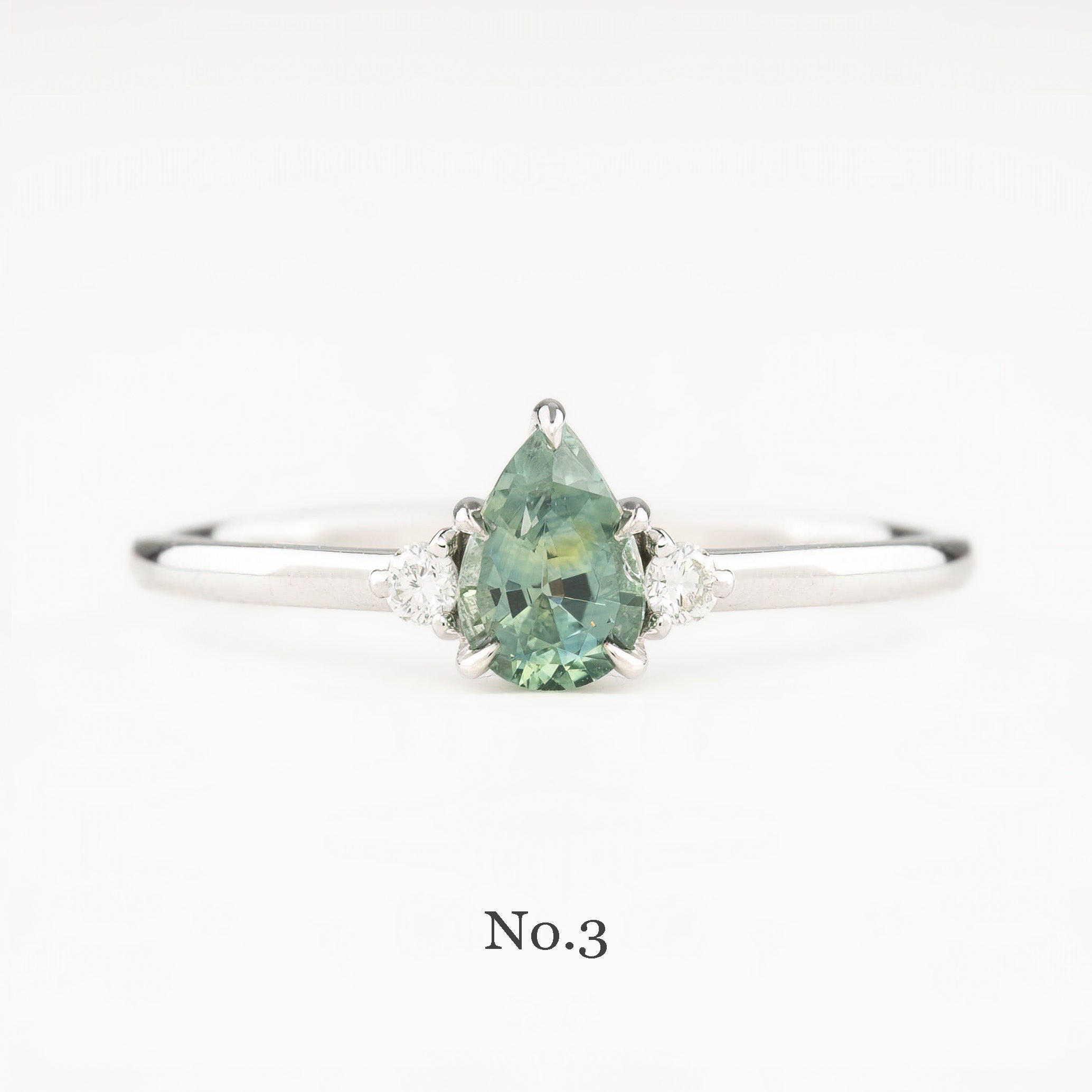 【即日配送】エミリーリング ・0.55ct・加熱モンタナ産ブルーサファイア・K14YG