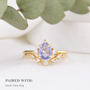 Emilie Ring, 1.00ct Madagascar Sapphire