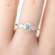 Olivia Ring, Round Brilliant Cut Diamond