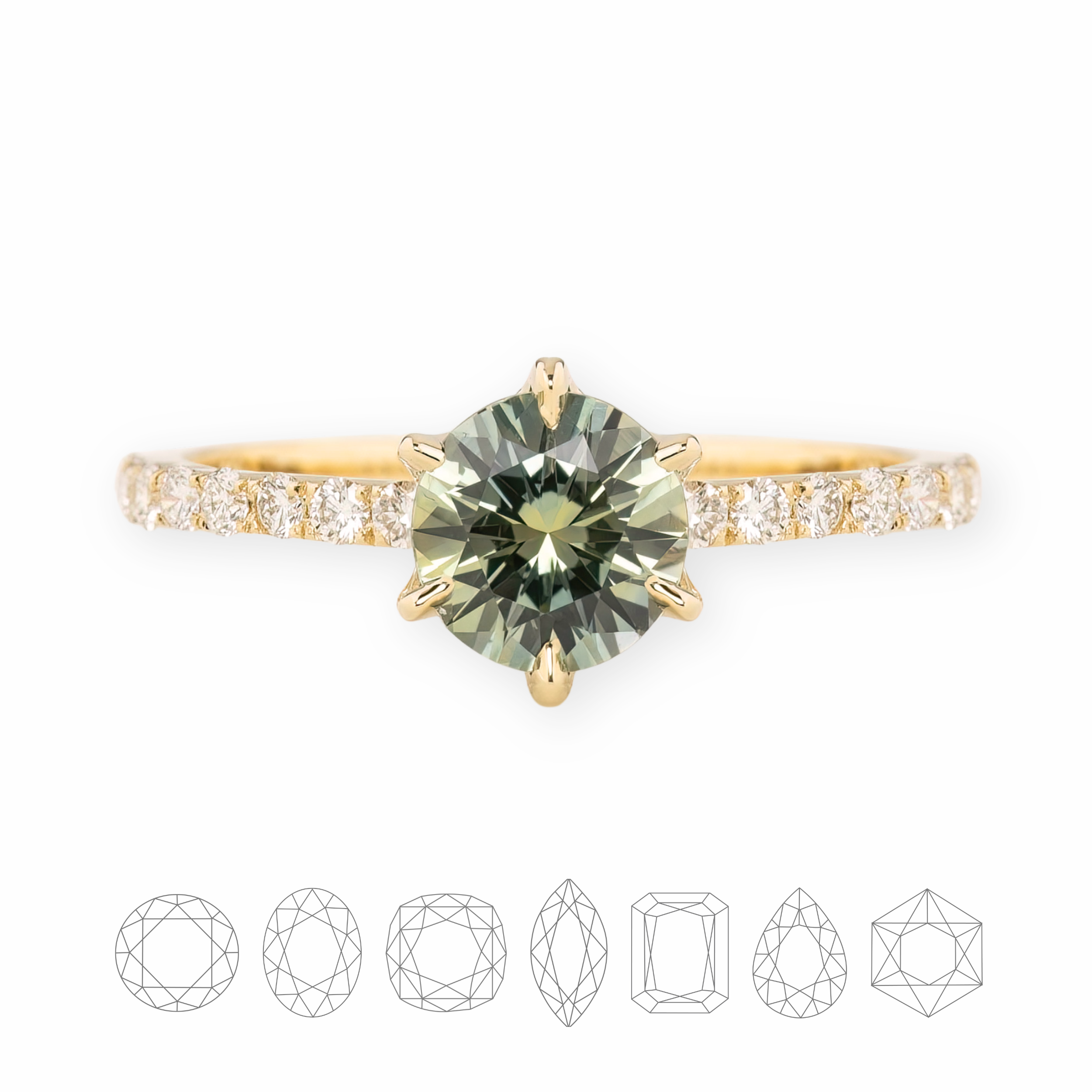 Maria Luxe Setting (1.8mm band)