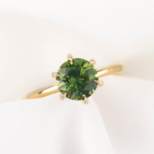 Floryn Ring, 2.16ct Green Australian Sapphire