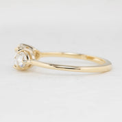 Madison Ring, Round Rose Cut Diamond