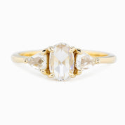 Madison Ring, Oval Rose Cut Diamond