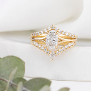 Kylie Ring, 1.00ct Cushion Lab Diamond