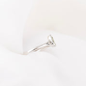 Kylie Ring, 0.50ct Light Green Montana Sapphire