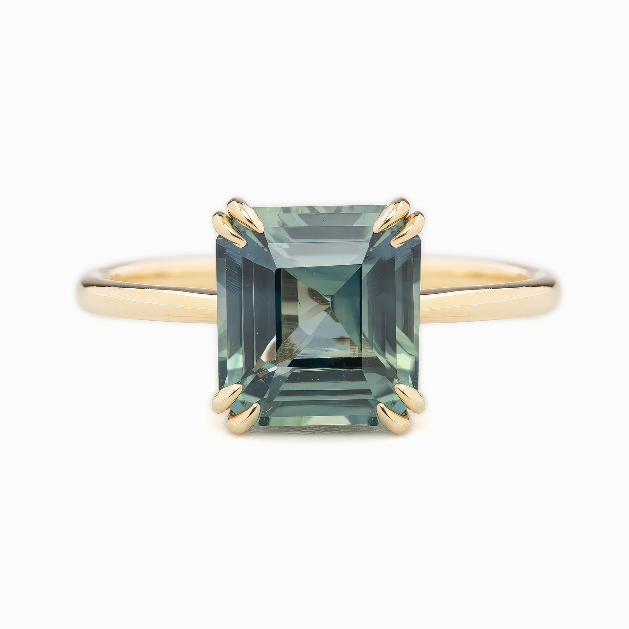 Athena Setting (Emerald/Radiant cut)