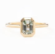 Riley Ring, 0.94ct Light Blue Madagascar Sapphire