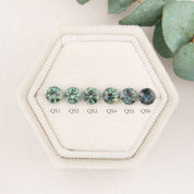 0.60ct Calibrated Round Queensland Sapphires (5.0mm) CS091