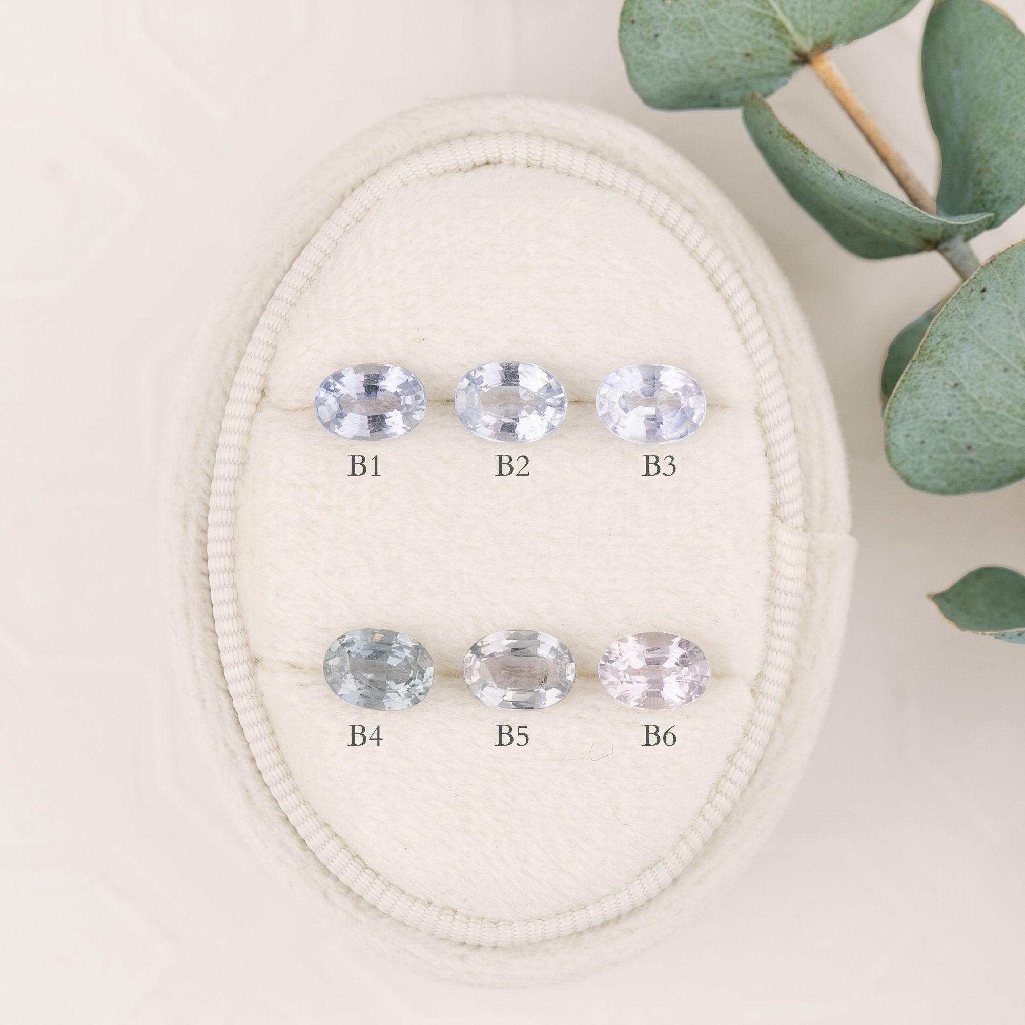 0.90ct Calibrated Oval Sapphires (7.0mm) cs199-2