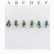 0.75ct Calibrated Pear Montana Sapphire (7x5mm) CS252