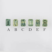 0.85ct Calibrated Emerald Montana Sapphires (6x4mm) CS258