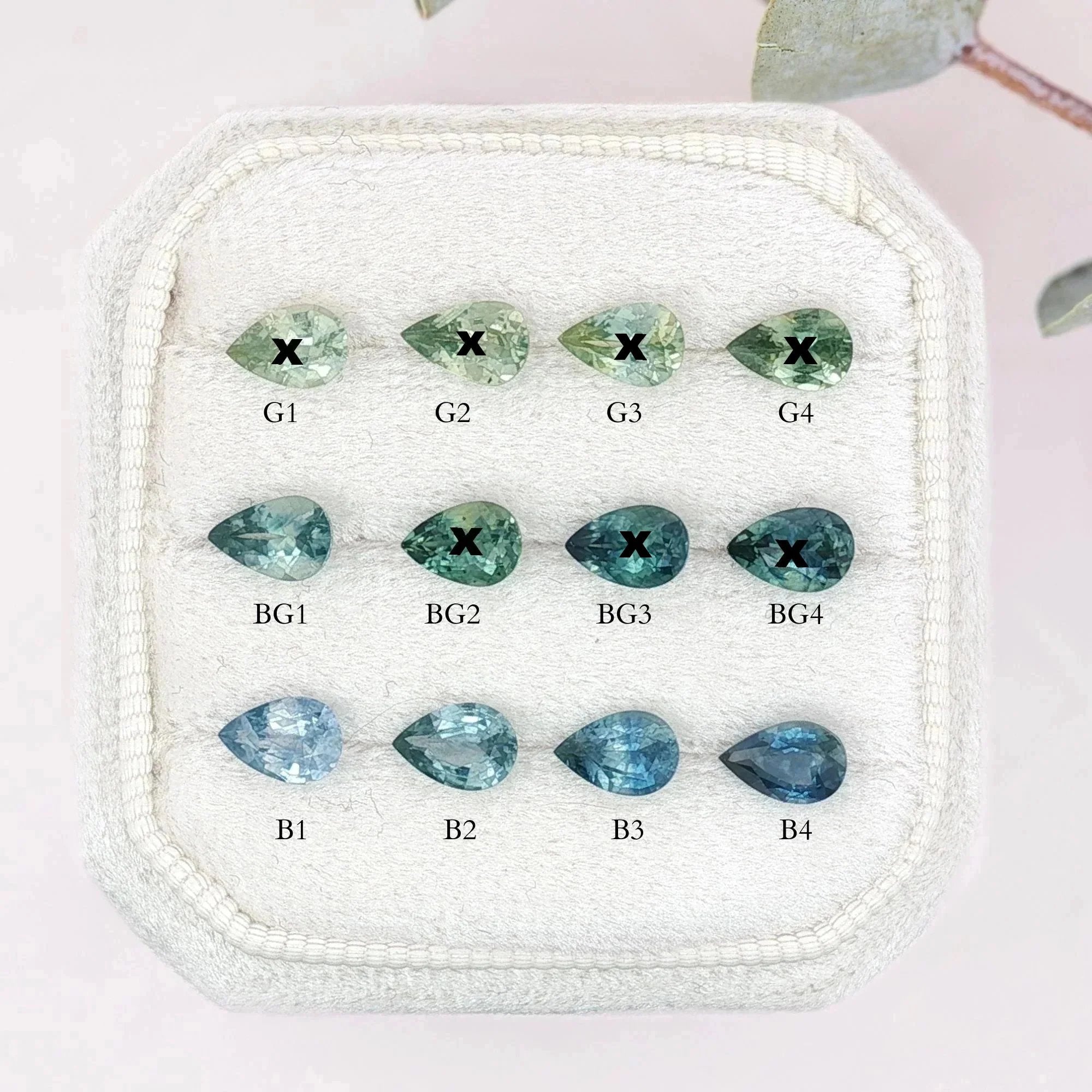 6x4mm 0.40-0.50ct サファイア モンタナ産 – Envero