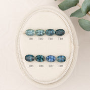 0.80ct Calibrated Oval Montana Sapphires (6.5mm) CS353(blue)
