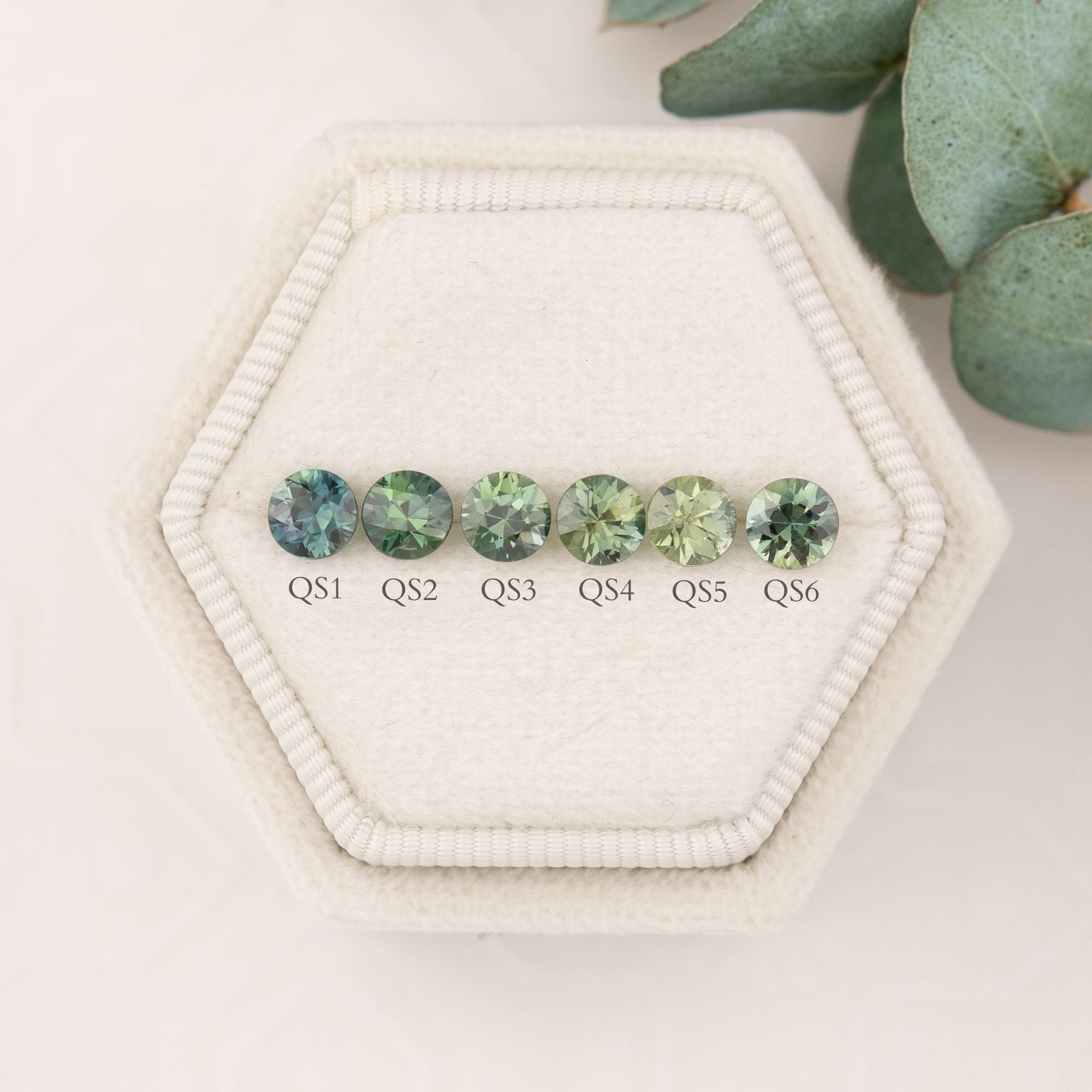 0.50ct Calibrated Round Queensland Sapphires (4.8mm) CS354