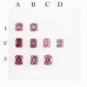 0.60-0.90ct Calibrated Cushion Spinel (5.0-6.0mm) CSE027
