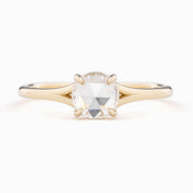 Kylie Ring, 0.50ct Round Rose Cut Diamond, 14k Yellow Gold (One of a kind)