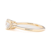 Teresa Ring, 1ct/1.32ct Lab Diamond, 14k Yellow Gold (One of a kind)