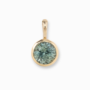 Patia Round Montana Sapphire Charm