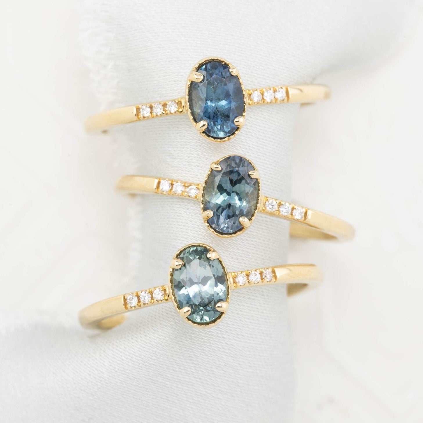 Grace Ring, 0.60ct Montana Sapphire – Envero Jewelry