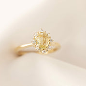 【一点物】ヴィクトリアリング ・0.91ct・加熱セイロン産ライトブルーサファイア・K14YG