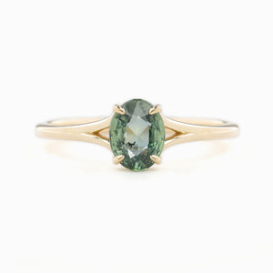 Kylie Ring, 0.60ct Madagascar Sapphire, oval shape gemstone