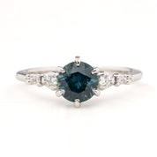 Estel Fleur Ring, 1.42ct Montana Sapphire