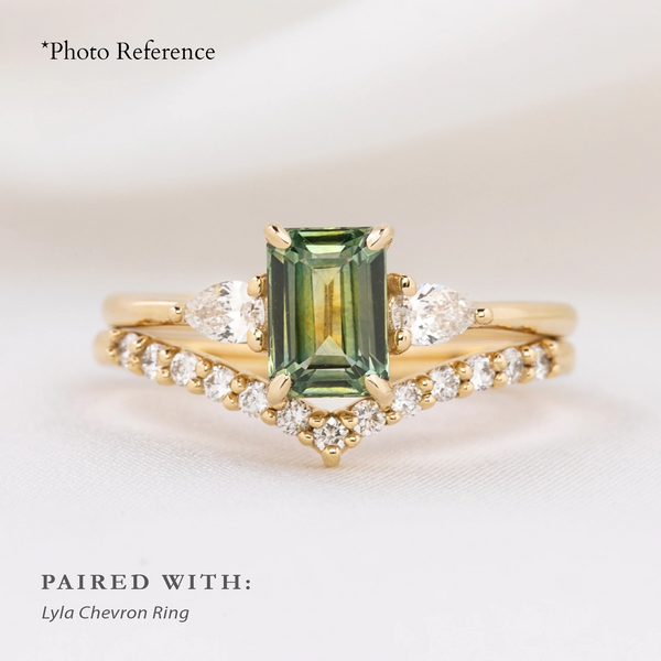 Olivia Ring, 1.26ct Madagascar Sapphire