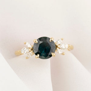Nova Ring, 1.63ct Unheated Queensland Sapphire