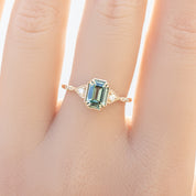 Agatha Setting (Emerald/Radiant cut)