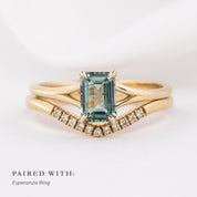 Kylie Setting (Emerald/Radiant cut)