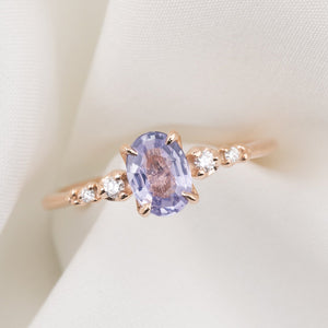 Estel Fleur Ring, Purple Sapphire