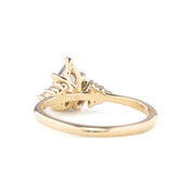 Teresa Ring 1.27ct Light Blue Madagascar Sapphire, 14k Yellow Gold (One of a kind)
