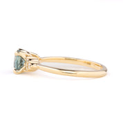 Teresa Ring Blue Montana Sapphire, 14k Yellow Gold (One of a kind)