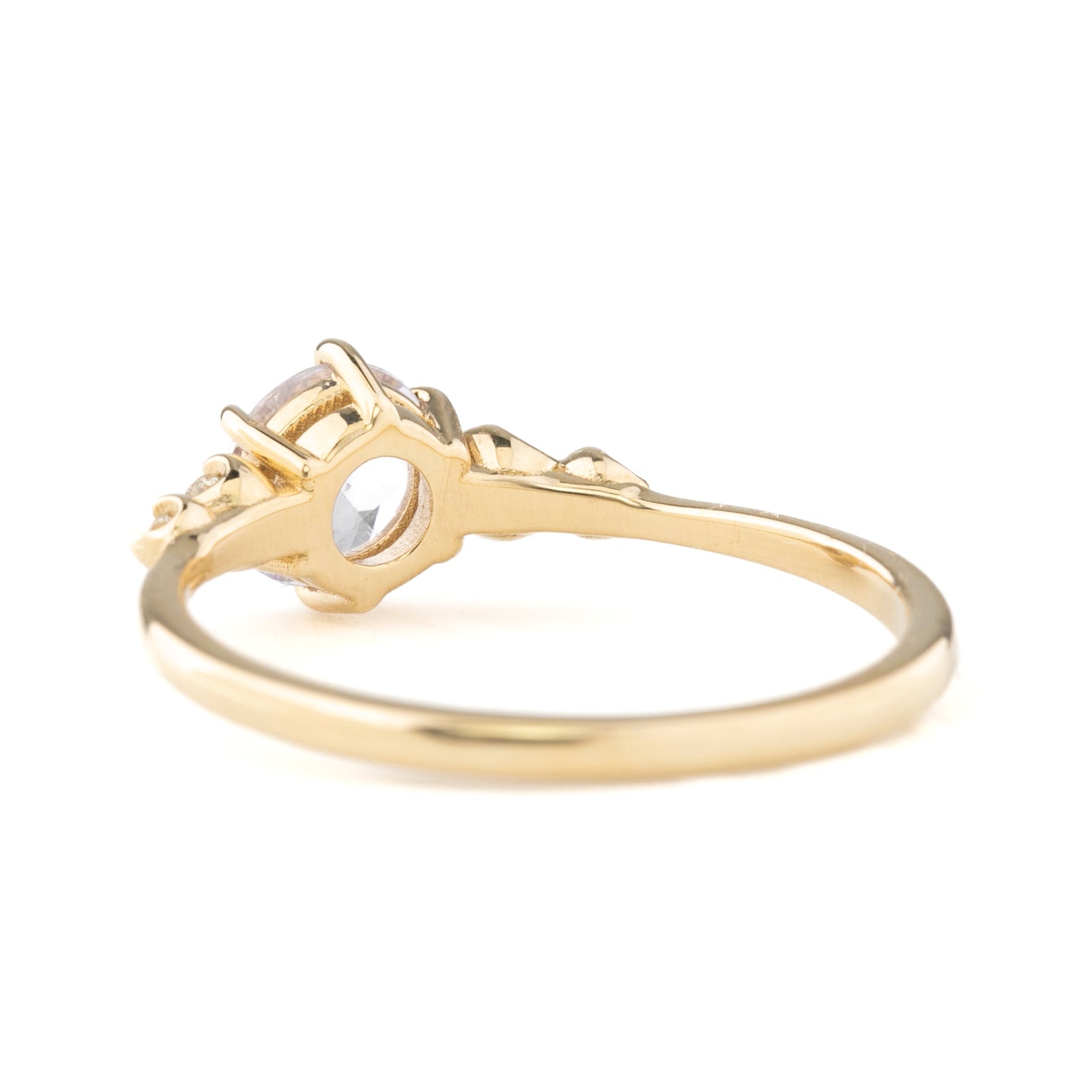 Mila Ring, 0.71ct Pink Madagascar Sapphire