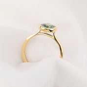 Riley Ring, 1.88ct Green Madagascar Sapphire