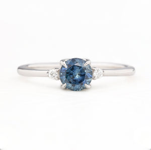 Sofia Ring, 0.77ct Montana Sapphire