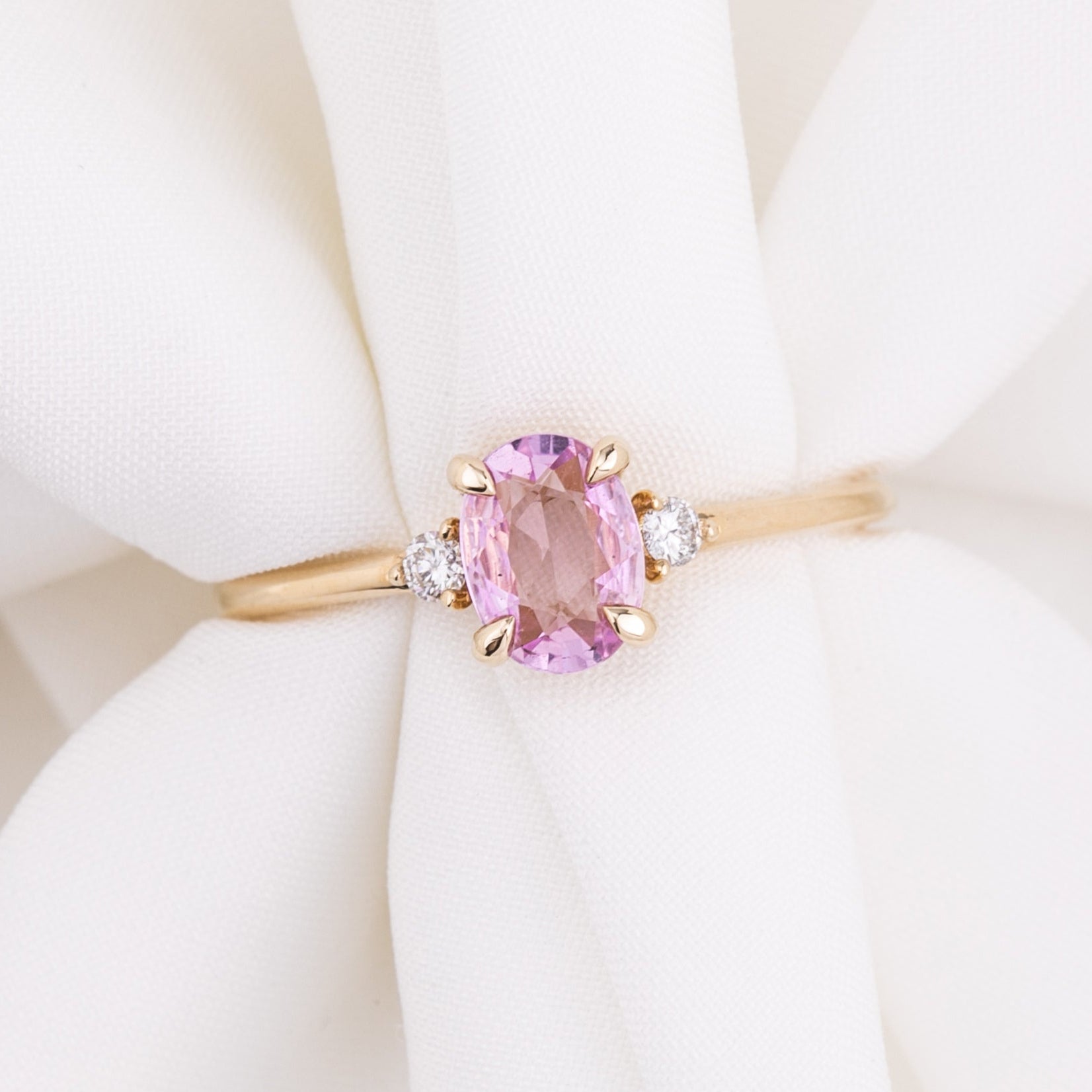 Emilie Ring, 0.72ct Madagascar Sapphire
