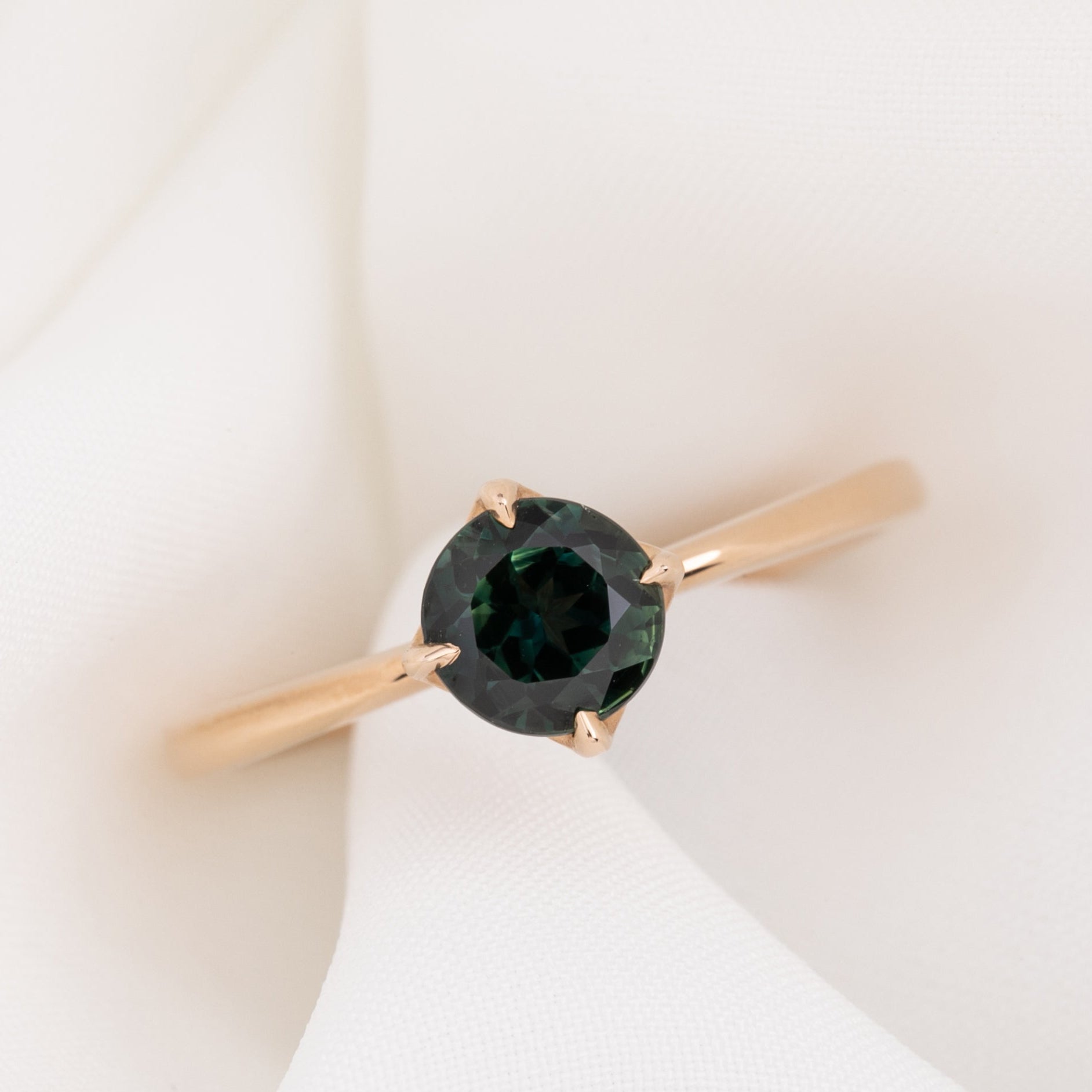 Alice Ring, 0.79ct Queensland Sapphire