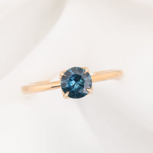 Sara Ring, 0.89ct Montana Sapphire