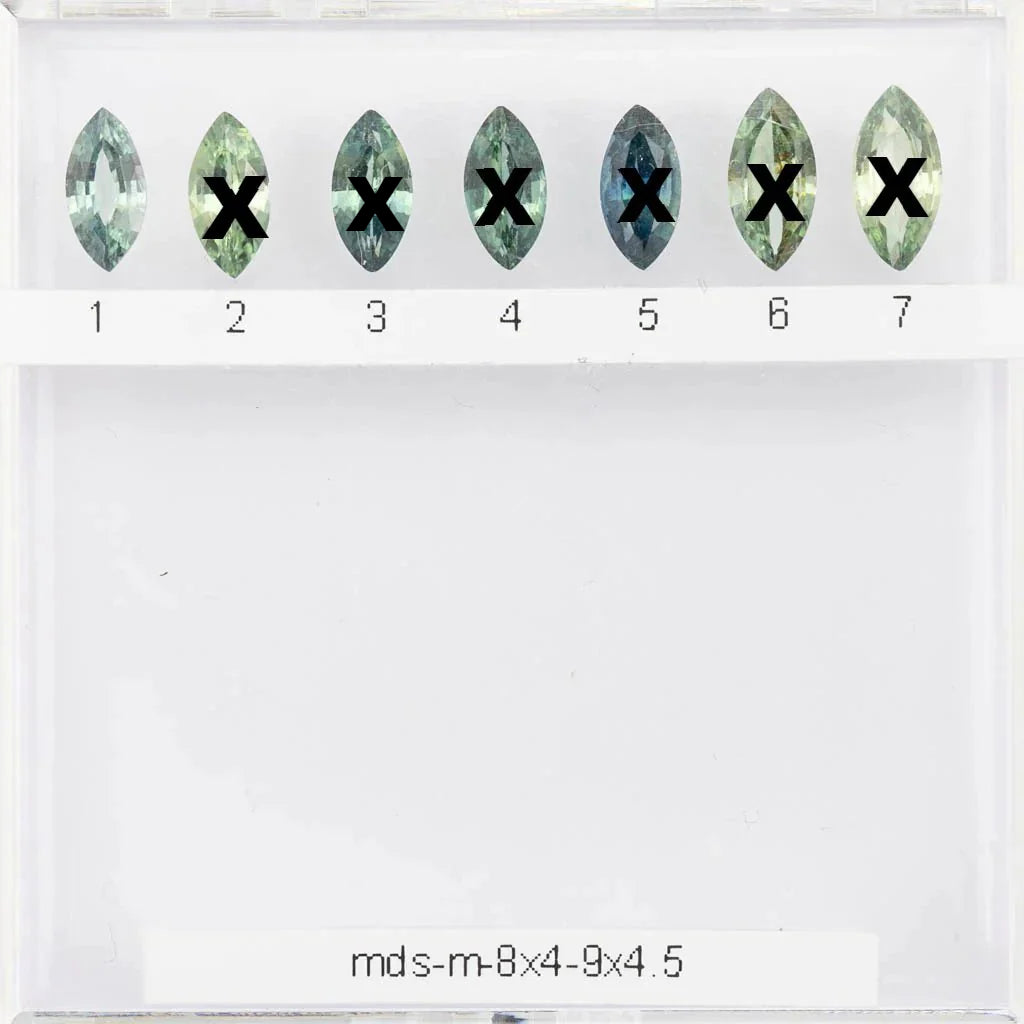 0.60-0.90ct Marquise Unheated Madagascar Sapphire (8.0-9.0mm)