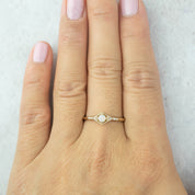 <transcy>ヘキサゴンイザベルリング-オーストラリア産オパール</transcy>