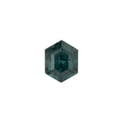 1.74ct Hexagon Cut Blue Green Montana Sapphire Sapphire SF557