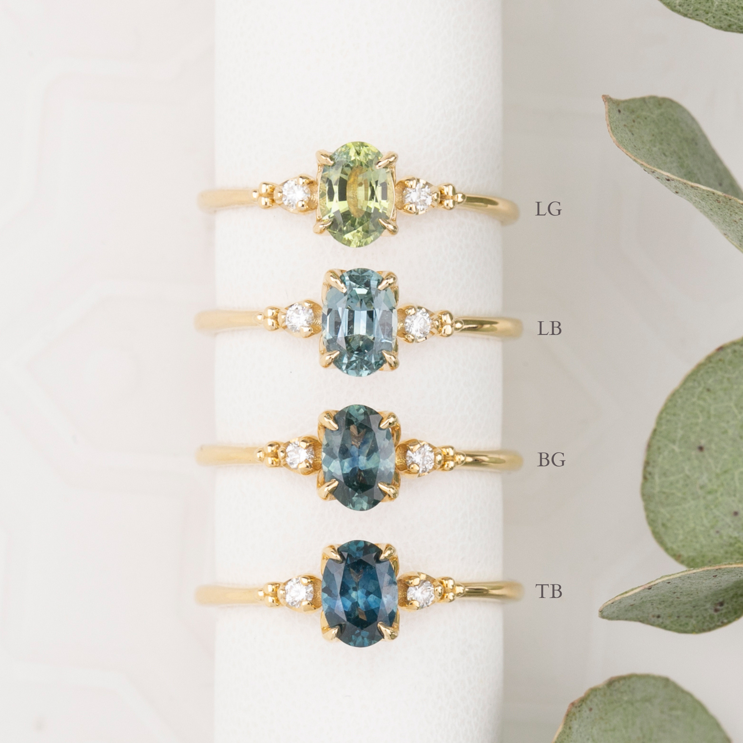Estel Ring, Montana Sapphire
