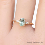 Estel Ring, 1.22ct Montana Sapphire