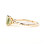 Estel Ring, 1.60ct Green Montana Sapphire